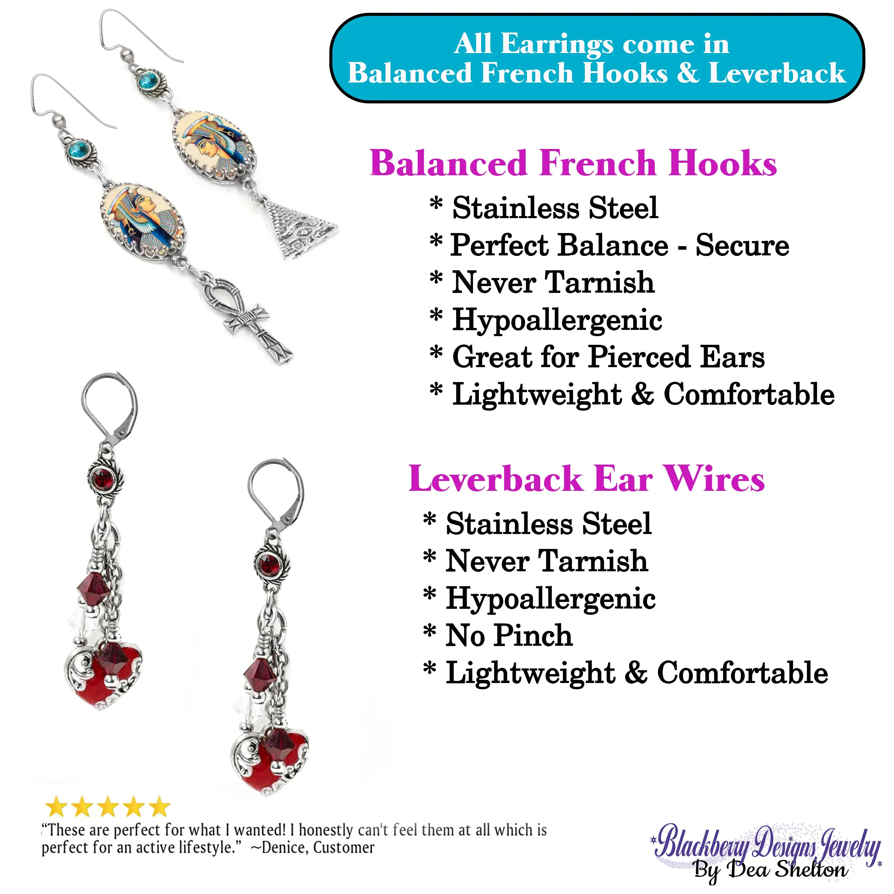 Twelve Days of Christmas Engraved Birthstone Earrings, 6th Day, Geese a Laying