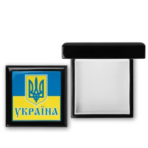Ukraine Keepsake Jewelry Box Wooden