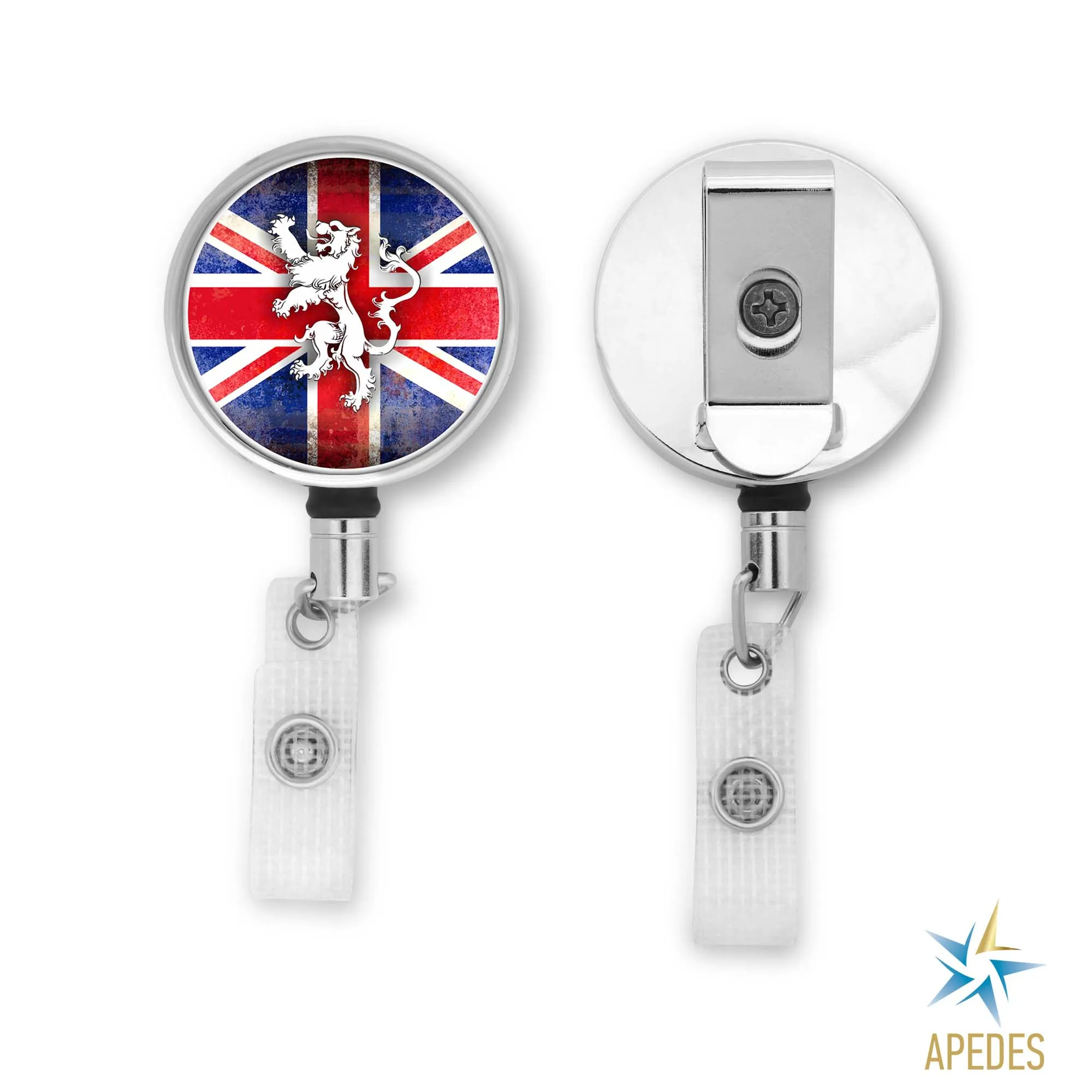United Kingdom of Great Britain Badge Reel Holder