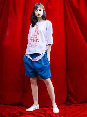 Waggy Tee Sweatshirt, Love Love Love Love