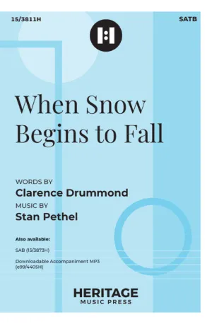 When Snow Begins to Fall (SATB)
