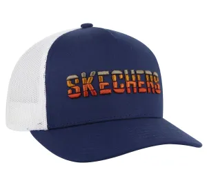 ZKCH3294 - SKECHERS TEXTURED LOGO TRUCKER HAT