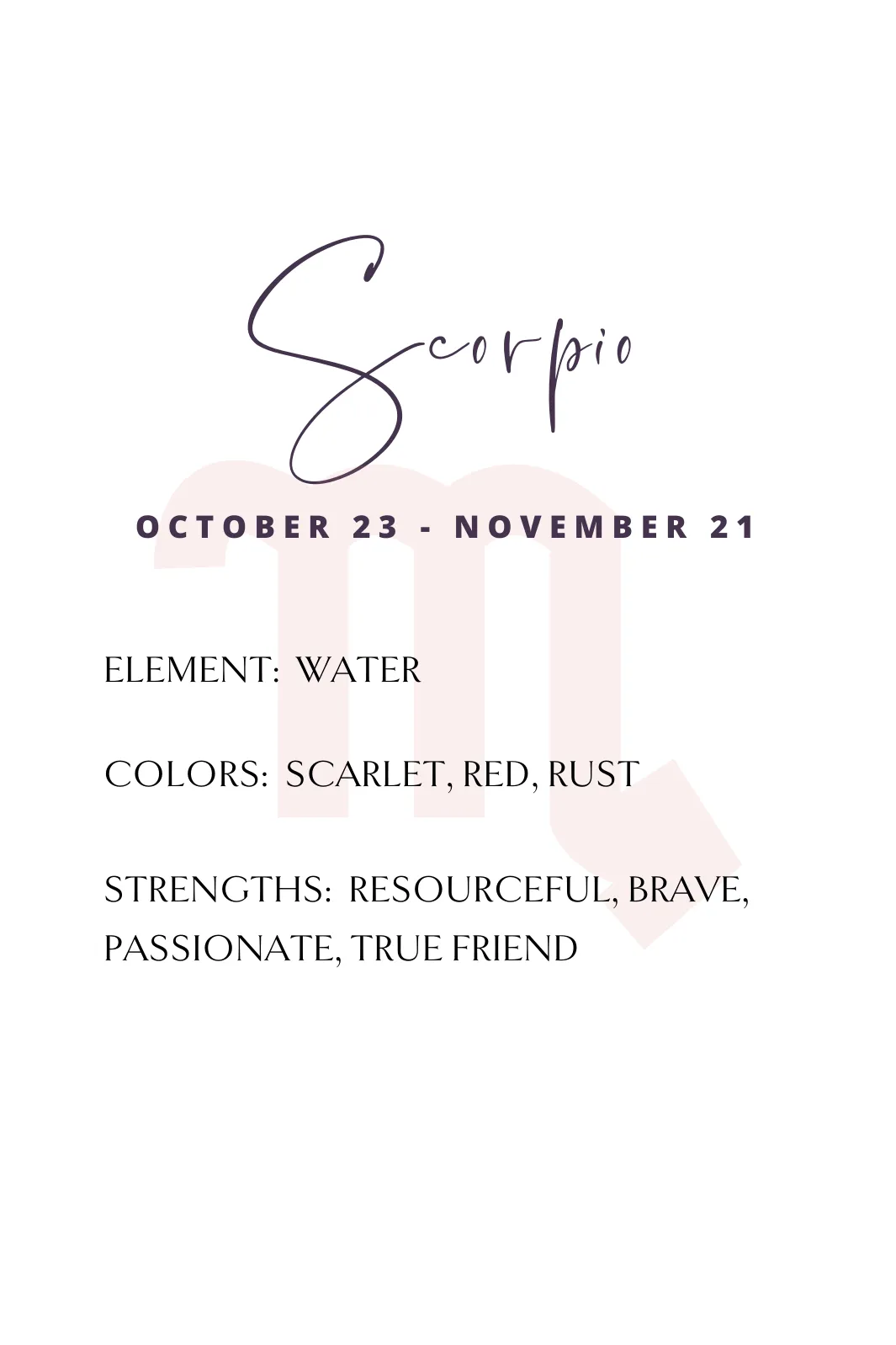 Zodiac Layered Necklace, Scorpio